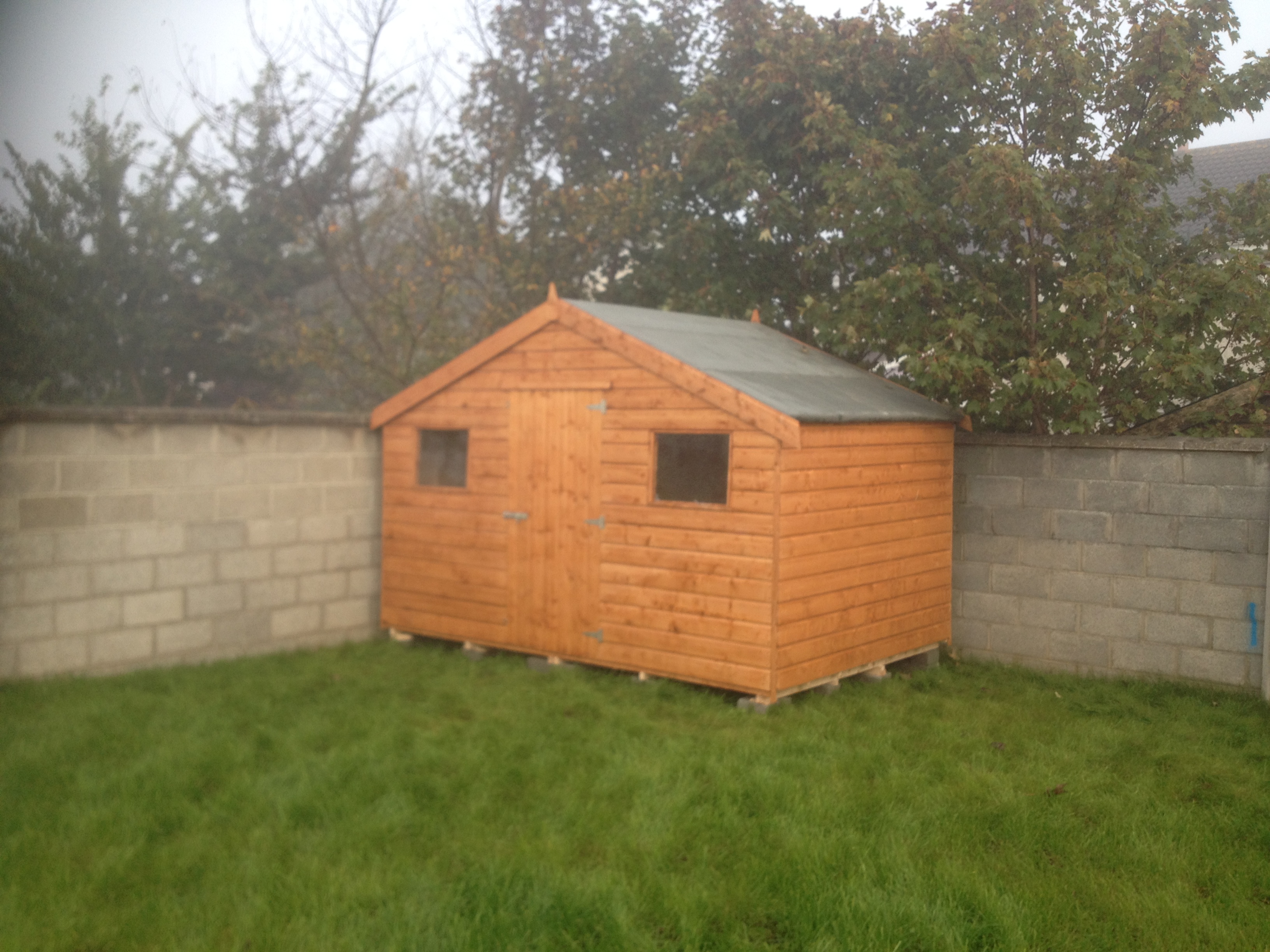 8ft x 10ft Shiplap garden shed