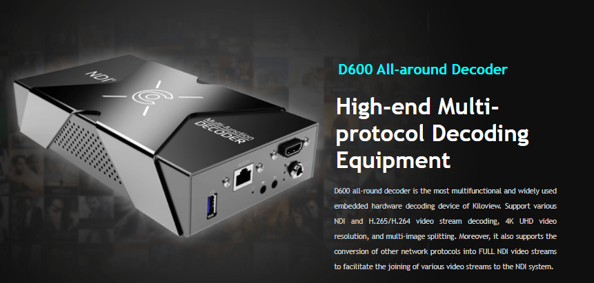 D600 All-around Decoder- High-end Multi-protocol Decoding Equipment