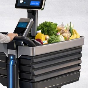 Rideable smart cart