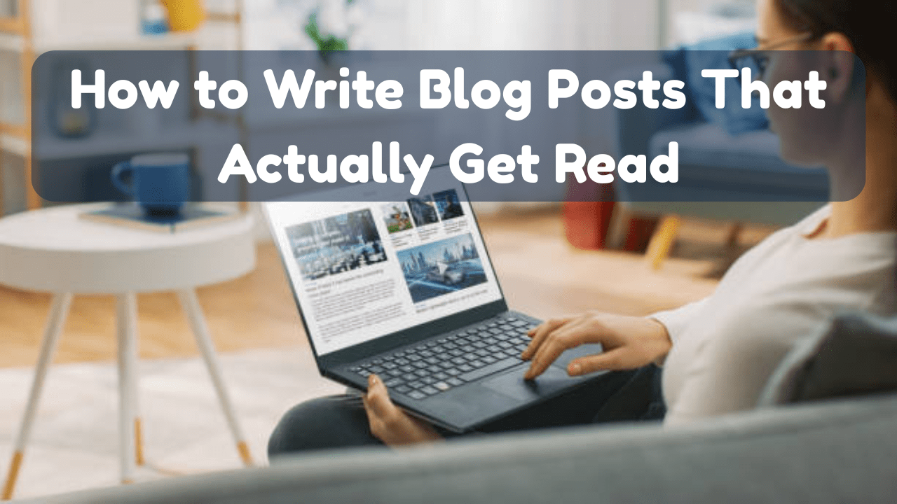 How to Write Blog Posts That Actually Get Read