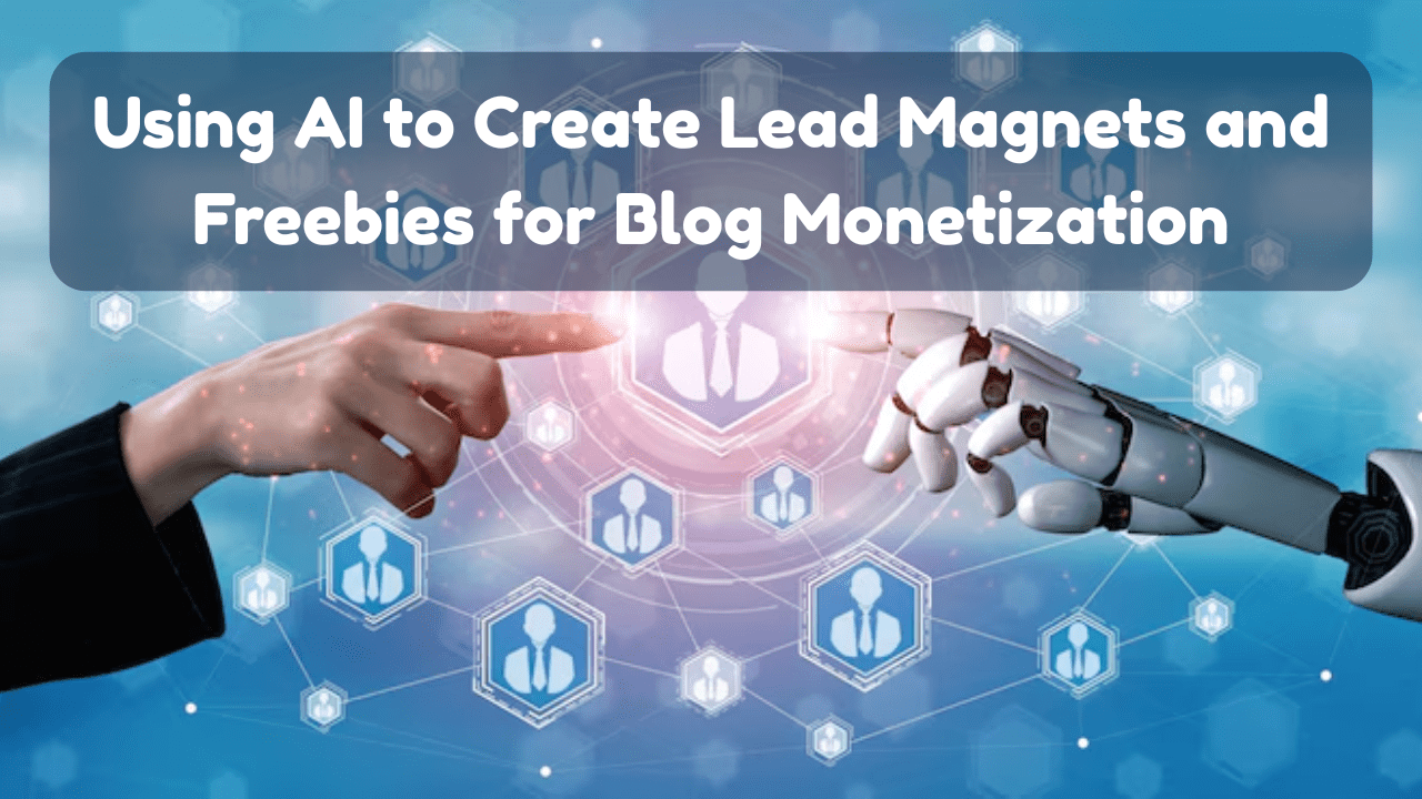 Using AI to Create Lead Magnets and Freebies for Blog Monetization