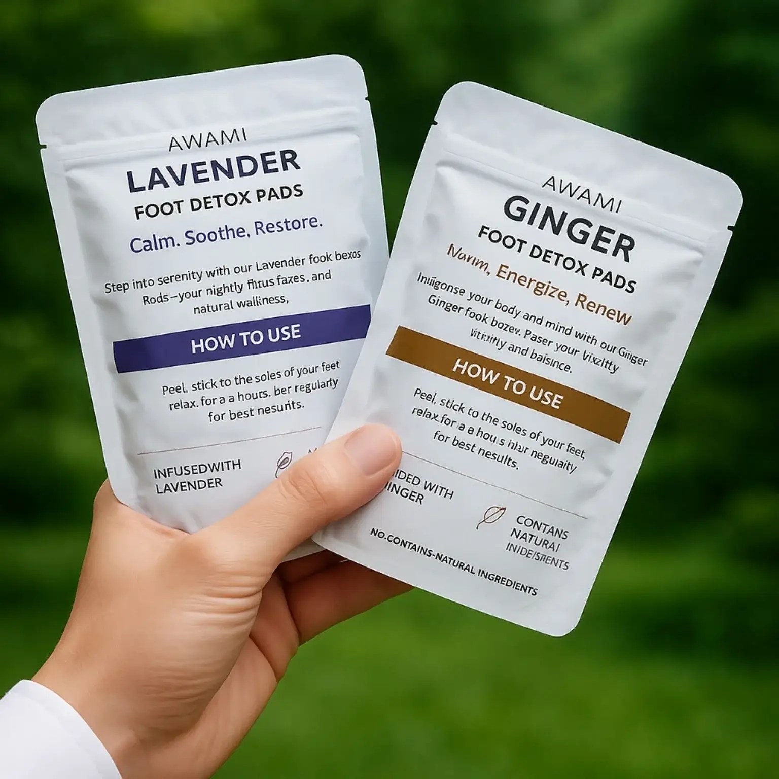Awami Herbal Foot Detox Pads