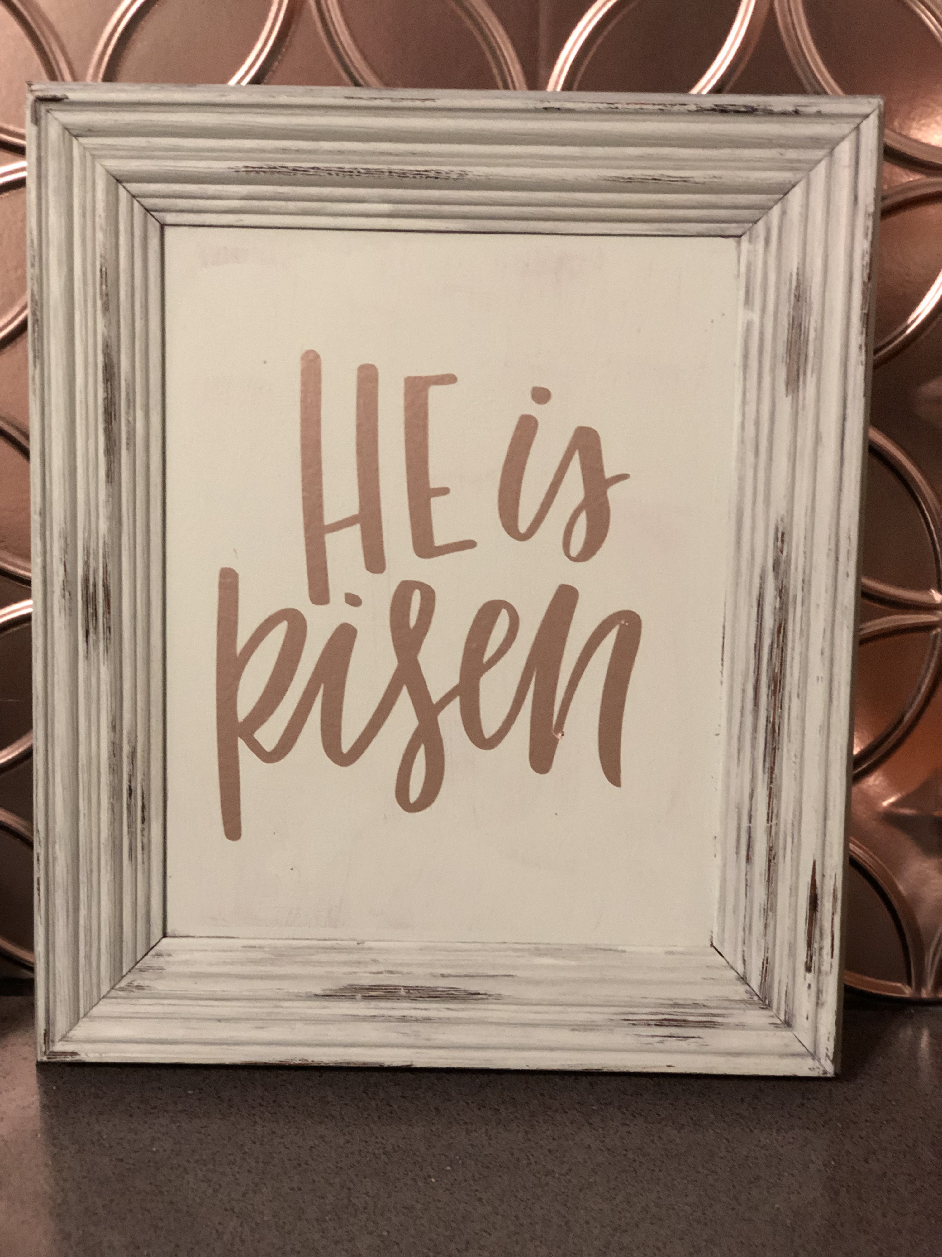 Upcycled Thrift Store Frame #2