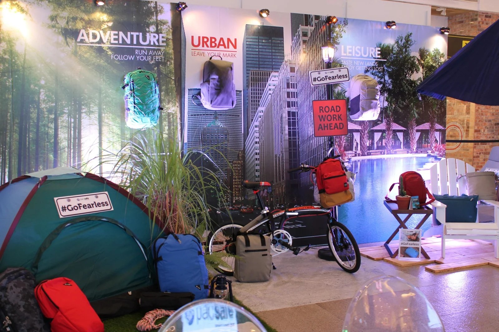 PACSAFE Flagship store launch