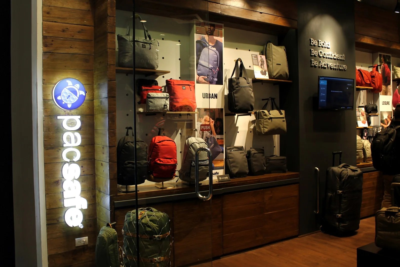 PACSAFE Flagship store launch