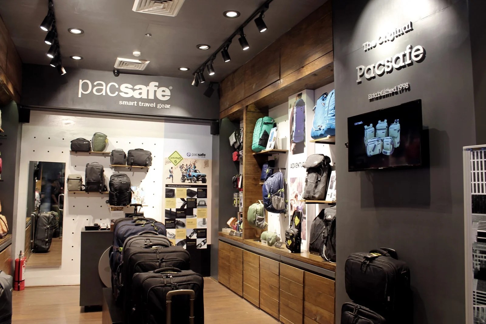 PACSAFE Flagship store launch