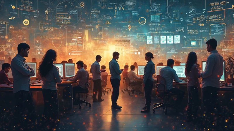 Programming Vs Coding What Should You Learn First - Elegant Light Background - 4K