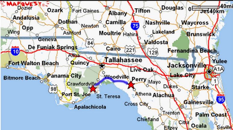Perry Florida Map Navigating The Heart Of Taylor County Perry Florida Map3 