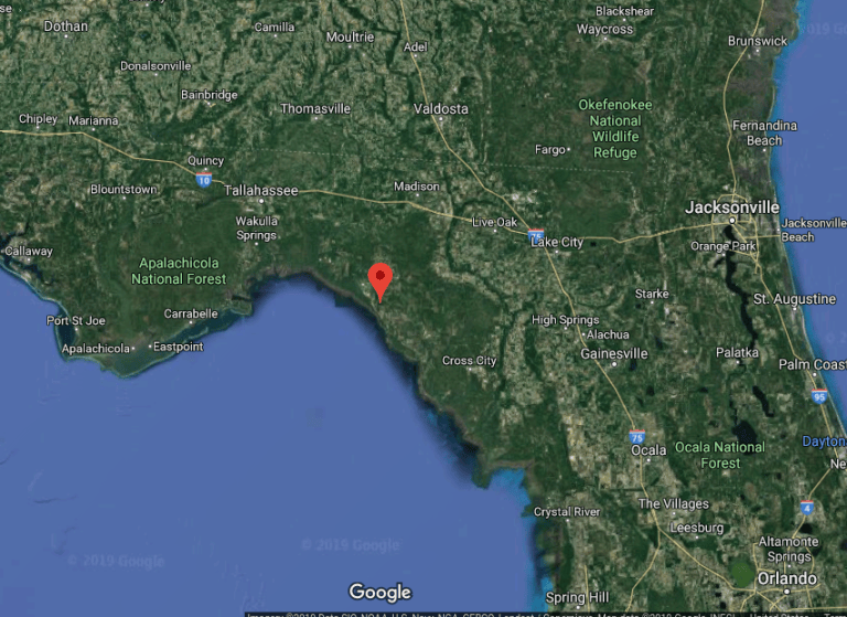 Perry Florida Map Navigating The Heart Of Taylor County Perry Florida MapS 768x559 