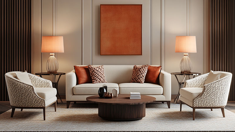 How rhythm enhances interior design spaces