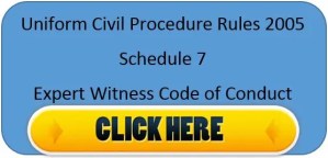 Uniform Civil Procedure Rules 2005 Scheule 7 Expert Witness Code of Conduct