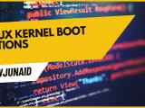 Linux Kernel Boot Options Abdul Wahab Junaid