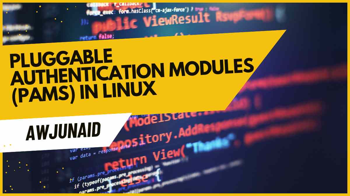 Pluggable authentication modules (PAMs) in Linux