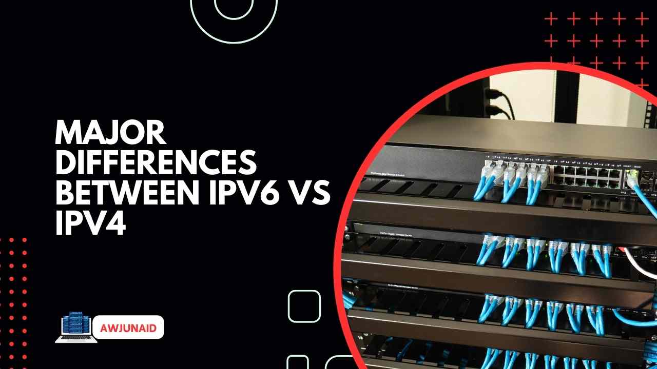 major differences between IPv6 vs IPv4