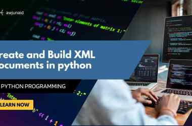 Create and Build XML Documents in python