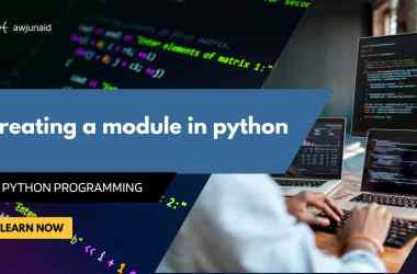 Creating a module in python