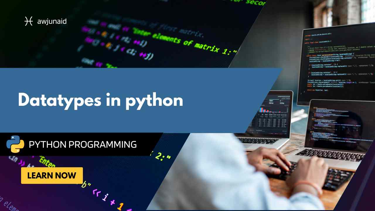 Datatypes in python