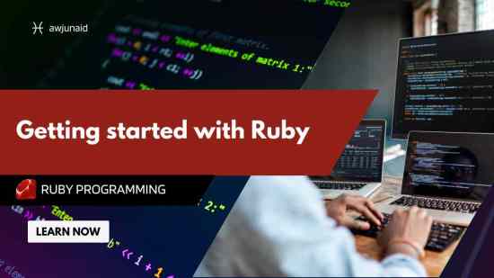 Getting started with Ruby