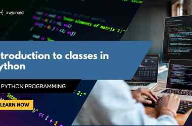 Introduction to classes in python