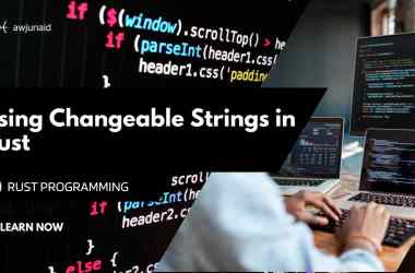 Using Changeable Strings in Rust