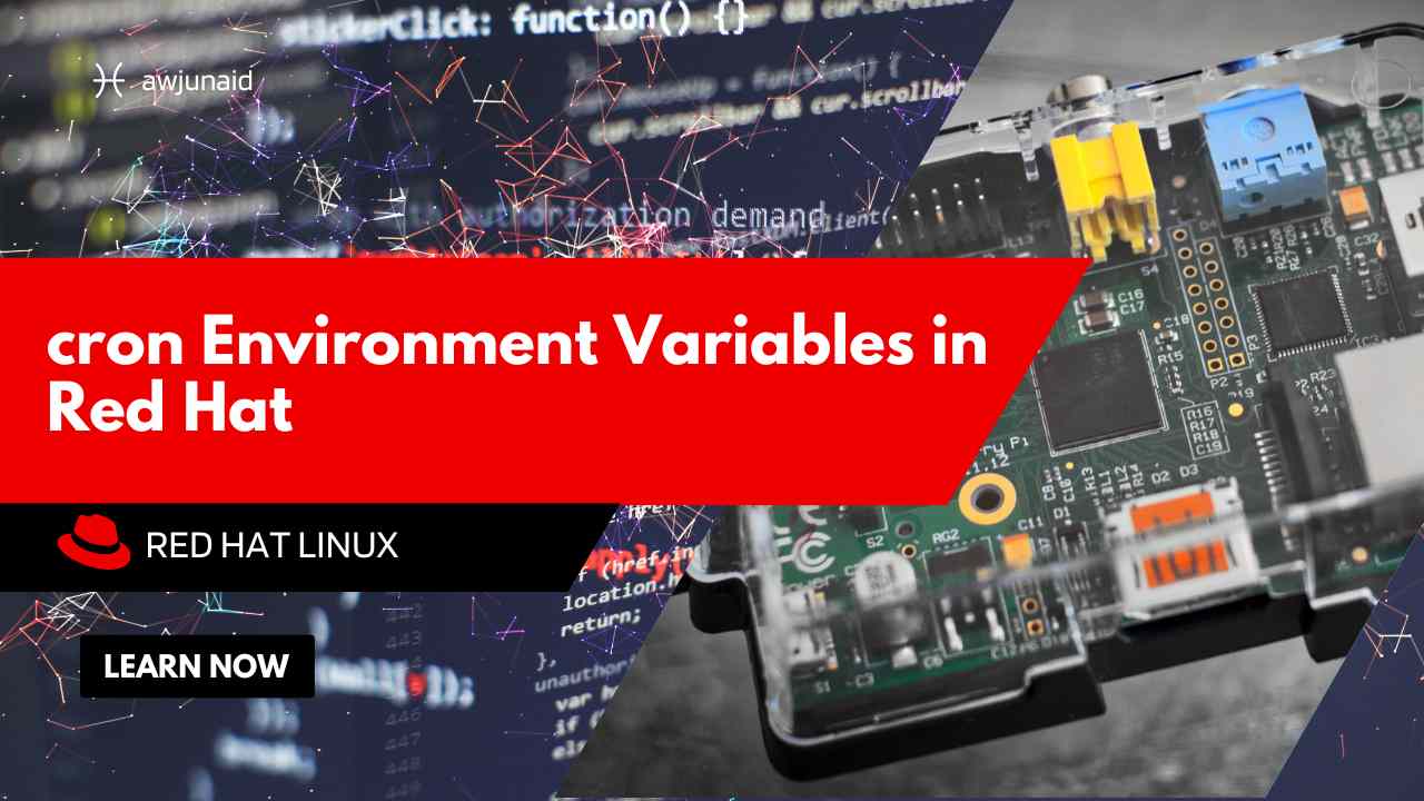 cron Environment Variables in Red Hat