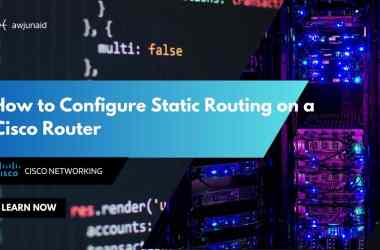 How to Configure Static Routing on a Cisco Router