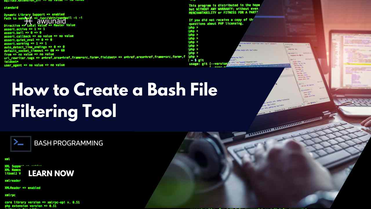 How to Create a Bash File Filtering Tool