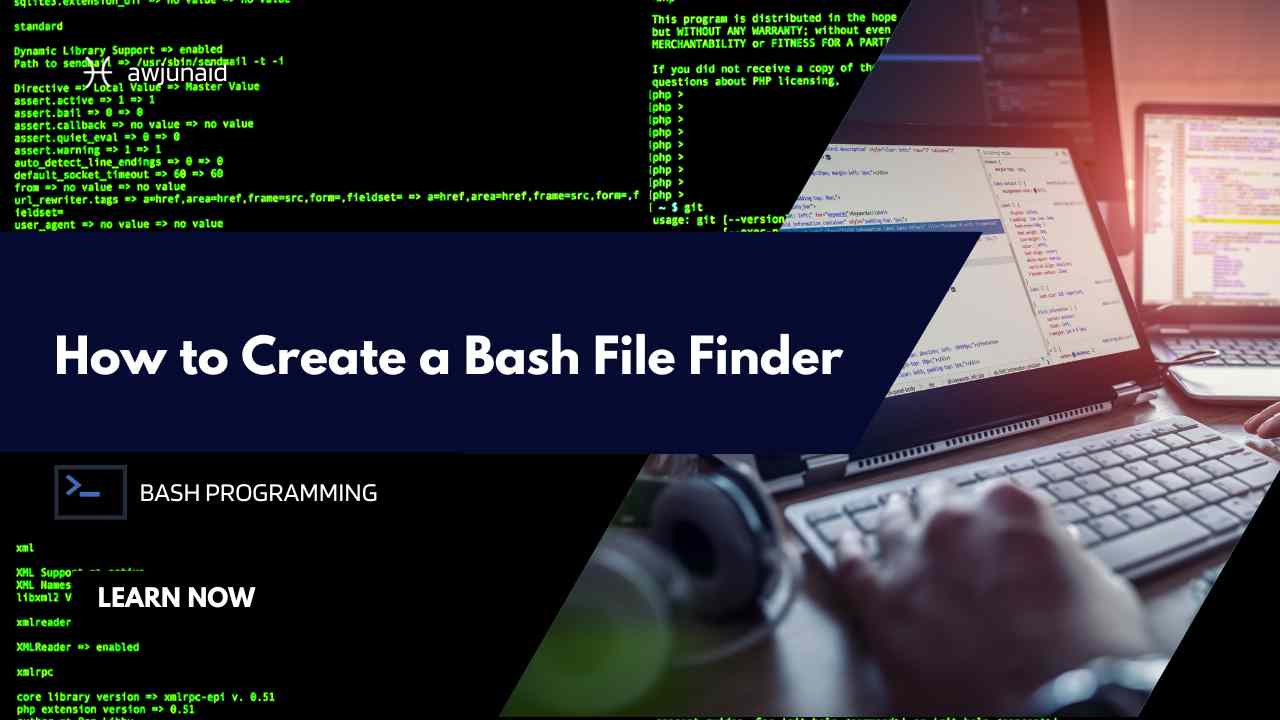 How to Create a Bash File Finder