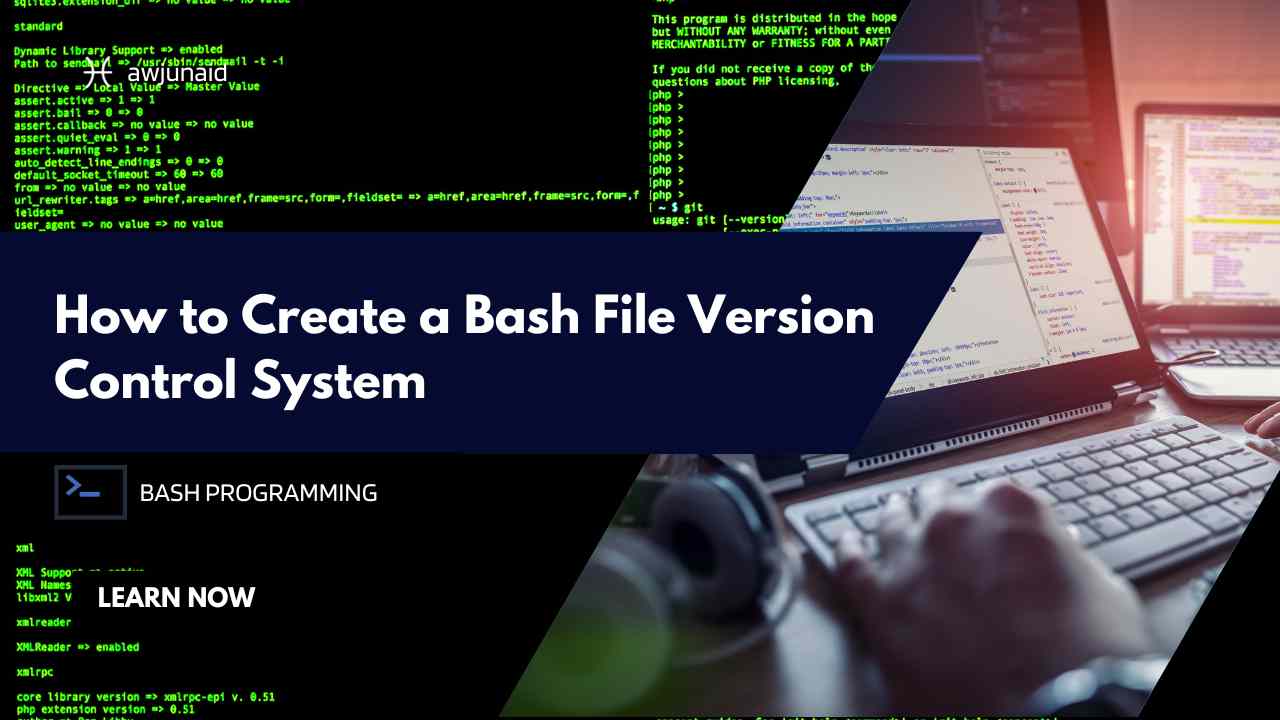 How to Create a Bash File Version Control System