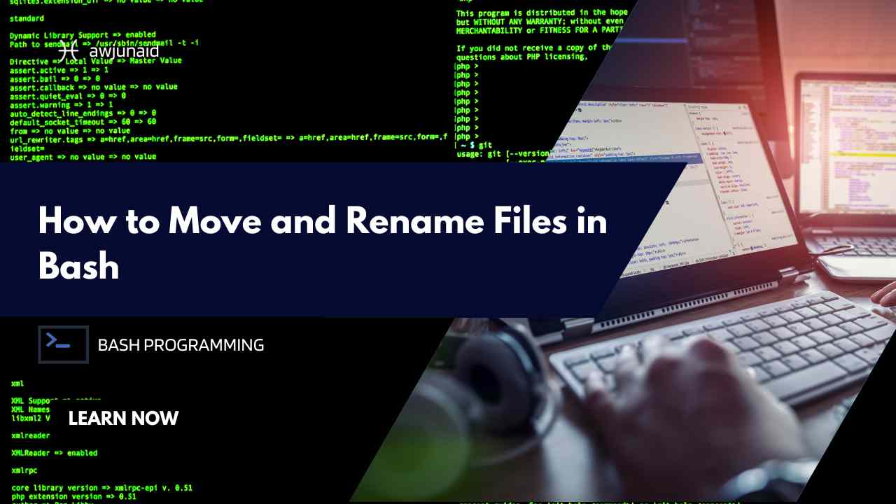 How to Move and Rename Files in Bash