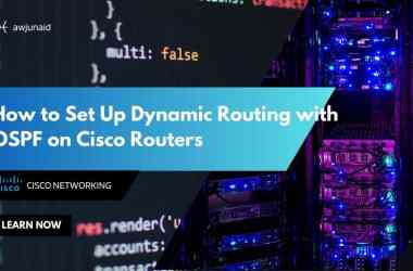 How to Set Up Dynamic Routing with OSPF on Cisco Routers