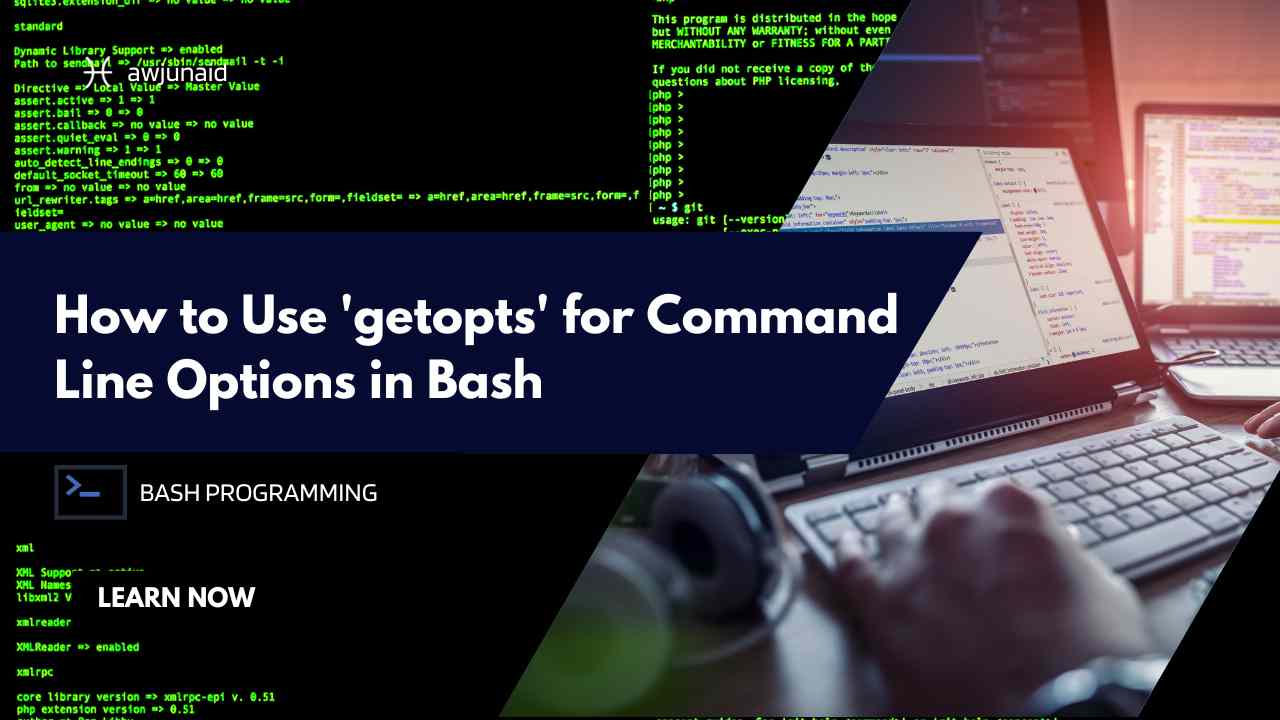 How to Use 'getopts' for Command Line Options in Bash