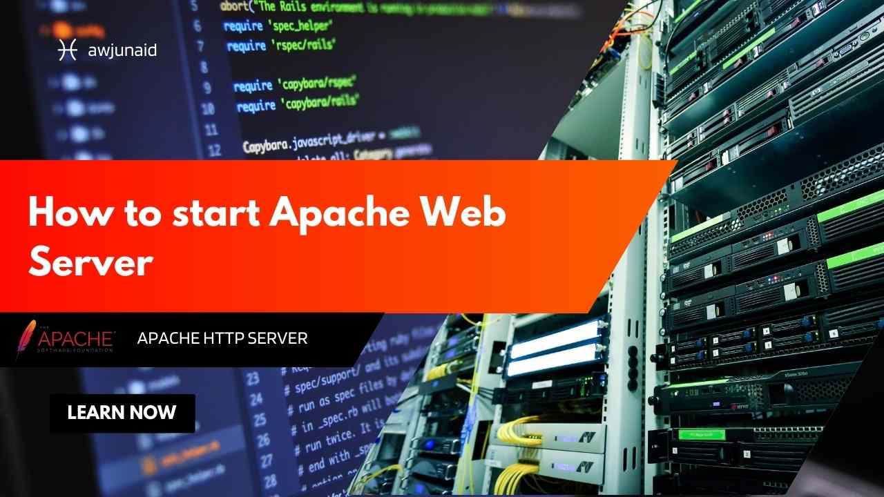 How to start Apache Web Server