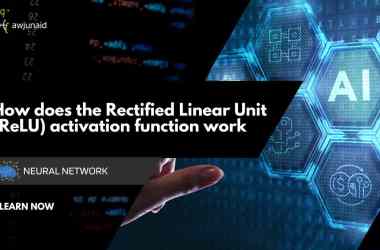 How does the Rectified Linear Unit (ReLU) activation function work