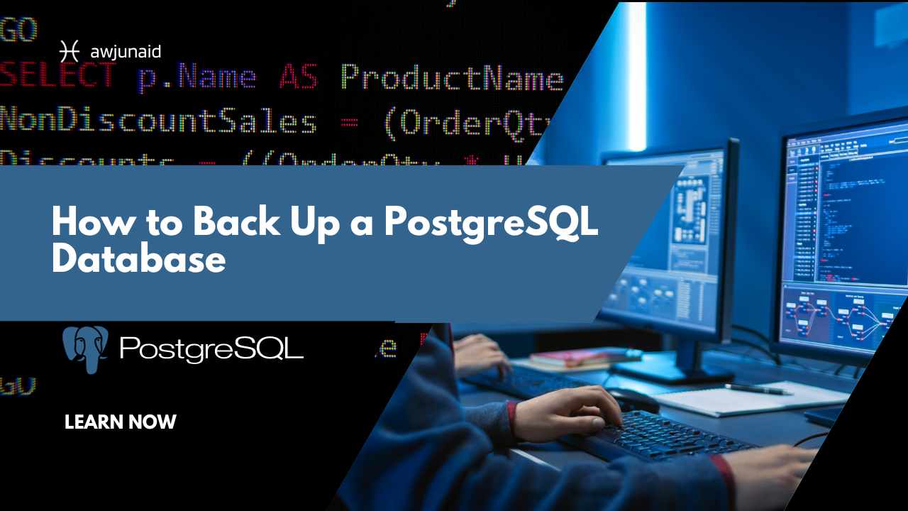 How to Back Up a PostgreSQL Database