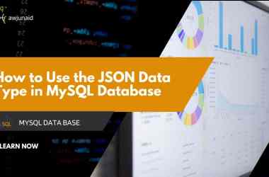 How to Use the JSON Data Type in MySQL Database