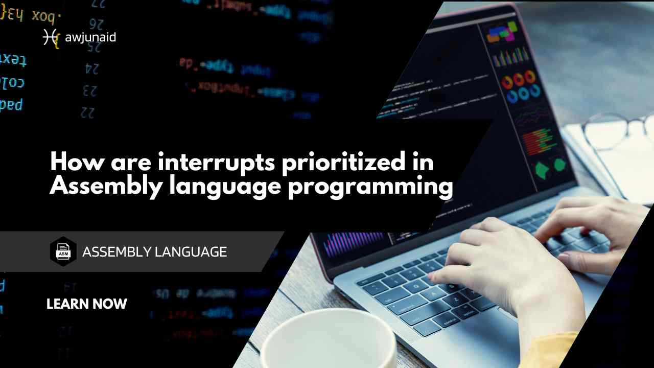 How are interrupts prioritized in Assembly language programming