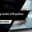 Scanning modes with python-nmap