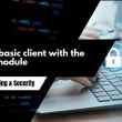 Setting basic client with the socket module