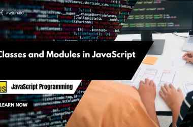 Classes and Modules in JavaScript