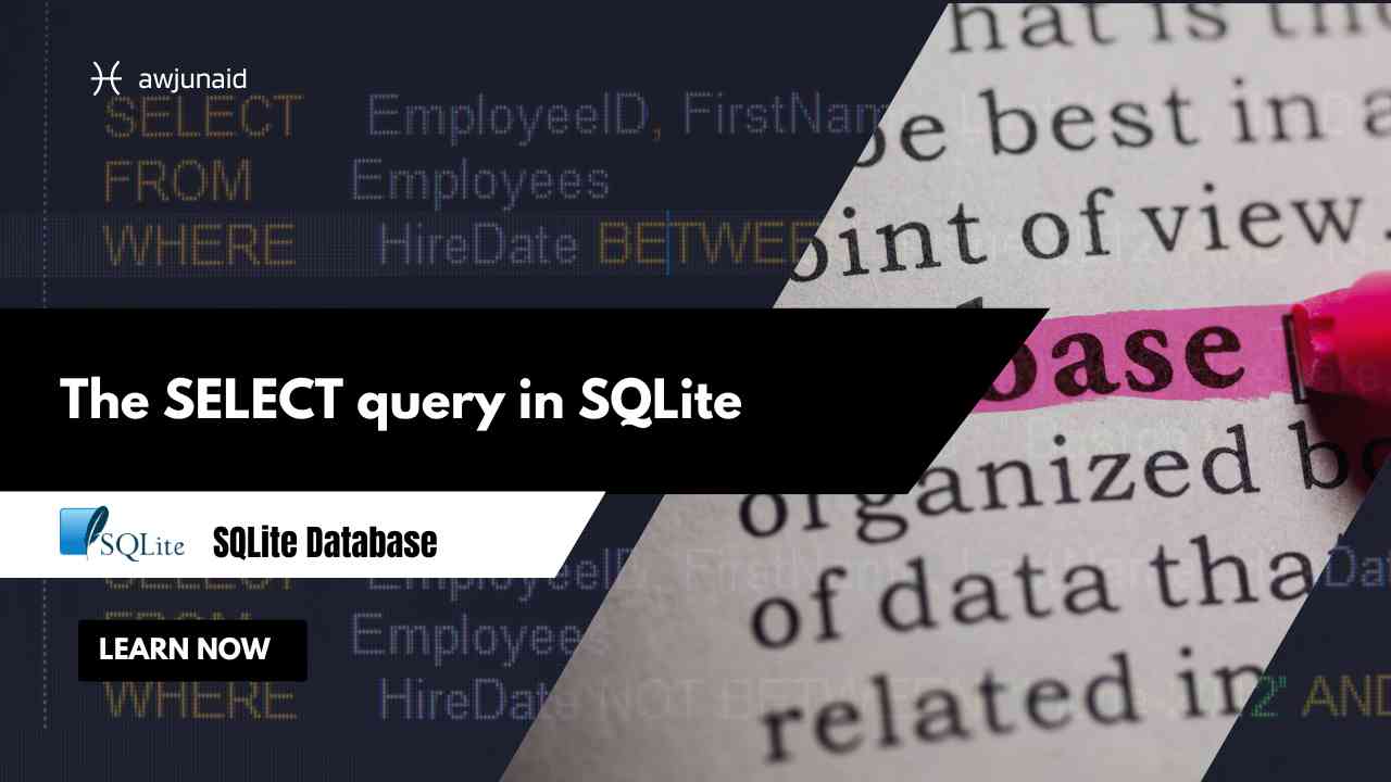 The SELECT query in SQLite