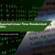 Selection in Expected Linear Time: Randomized Select Algorithm