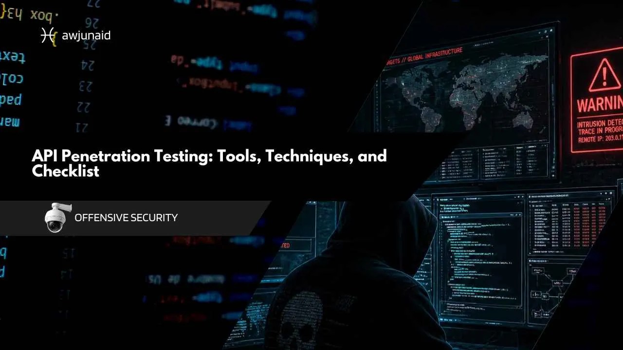 API Penetration Testing: Tools, Techniques, and Checklist