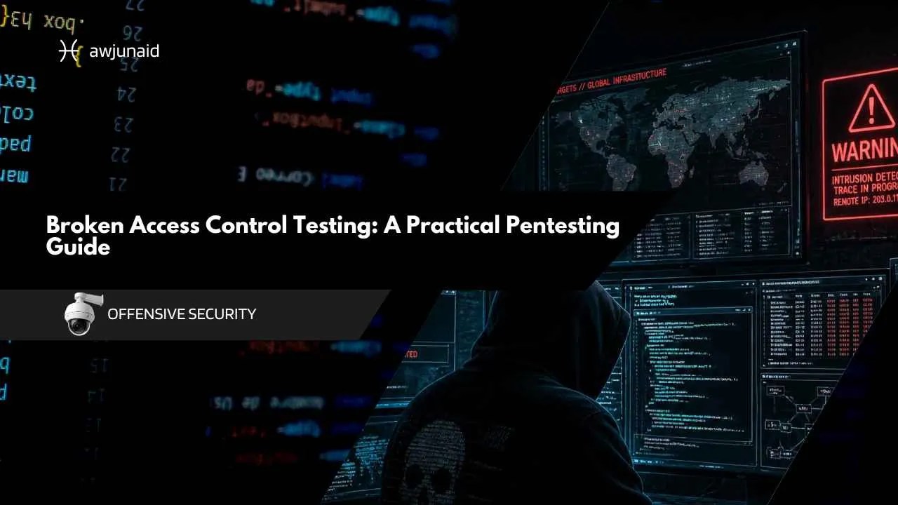 Broken Access Control Testing: A Practical Pentesting Guide
