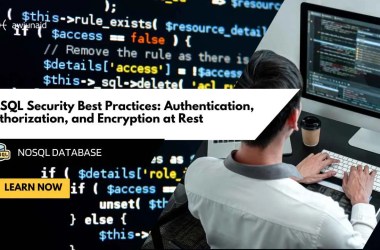 NoSQL Security Best Practices: Authentication, Authorization, and Encryption at Rest