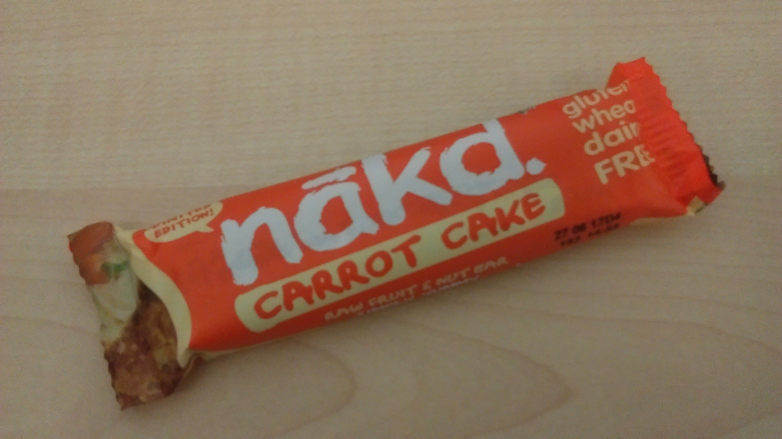 carrot cake nakd