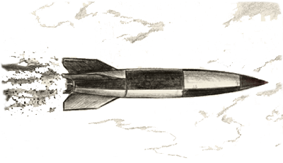V2 Ballistic Missile illustration