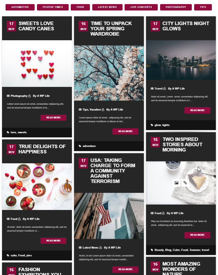 Blog Filter WordPress Plugin Filter Your Blogs