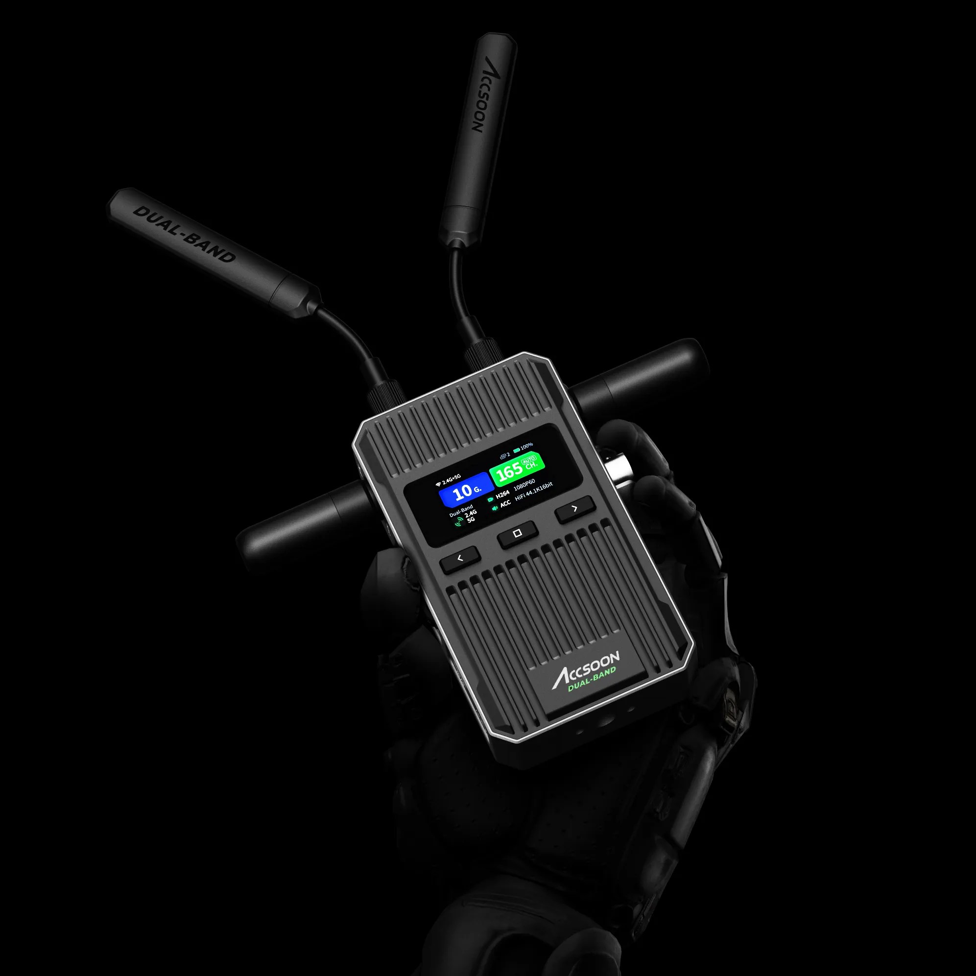ACCSOON WIT08-S-RX CINEVIEW 2 SDI WIRELESS VIDEO TRANSMISSION RECEIVER