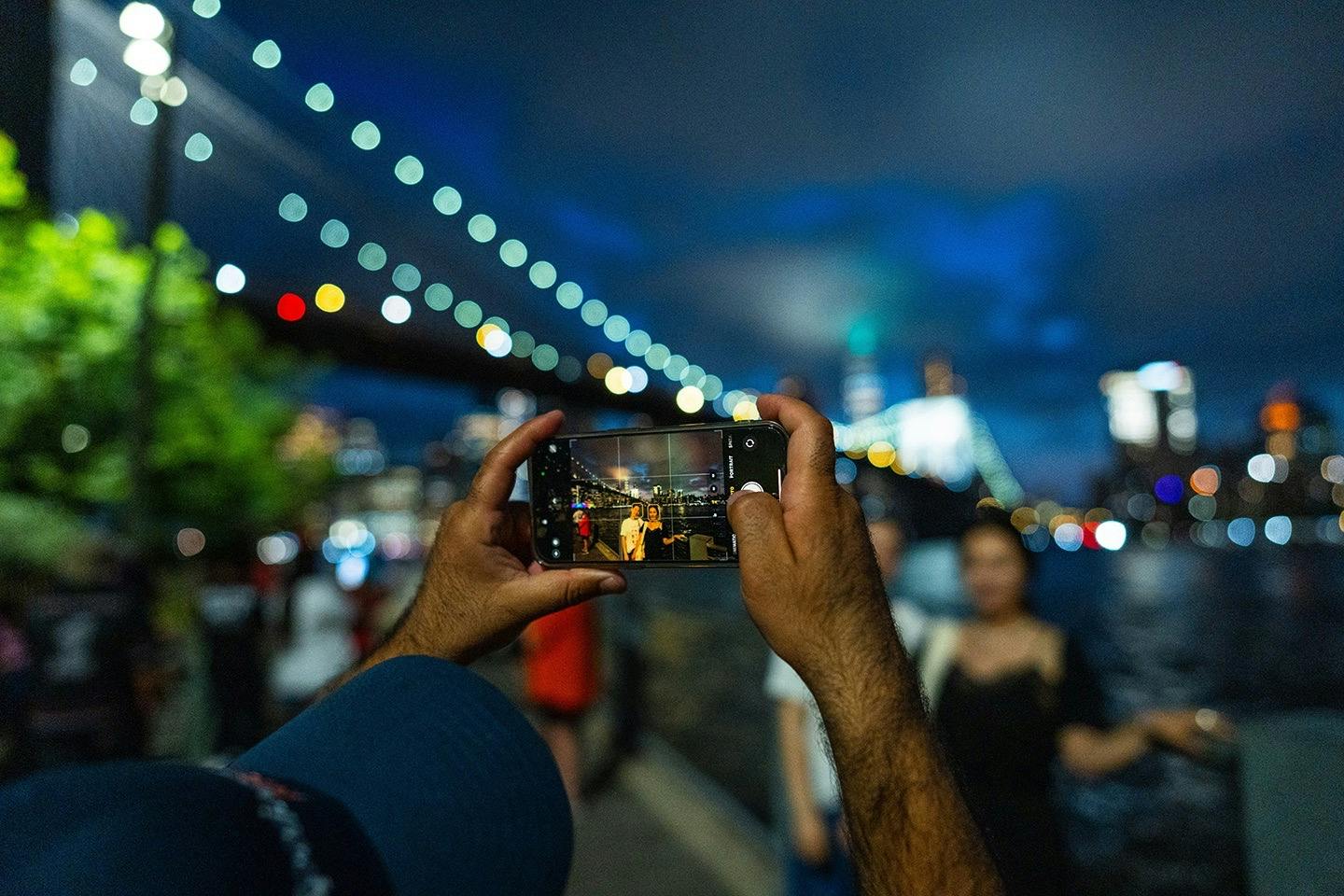 New York City: Guided Night Bus Tour